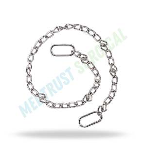 Chaîne OB de 30 pouces en acier plaqué, instrument obstétrical vétérinaire pour l'assistance au calvage et la mise bas du bétail - Product Image 2