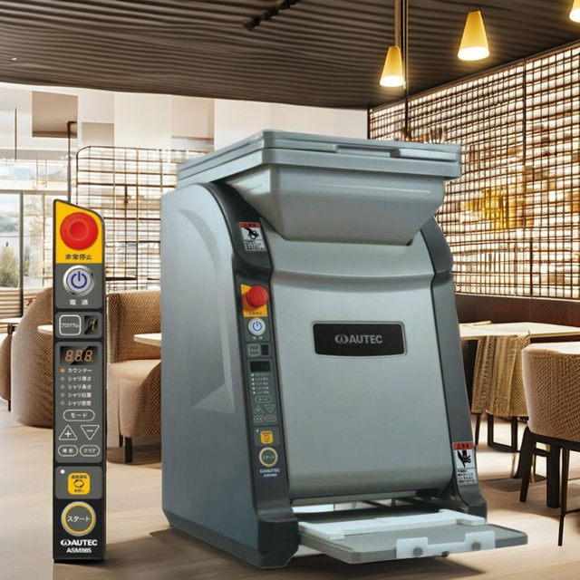 ASM 865 Sushi Machine Eco-Friendly Easy to Operate Rice Sheet Maker for Restaurant Delicious Japanese Meals 1 Year Warranty