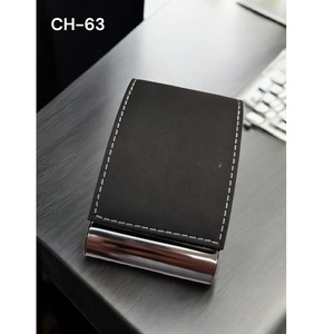 Porte-cartes élégant pour affaires et cartes bancaires, étui à cartes en métal portable de qualité supérieure, porte-cartes minimaliste doré pour homme, utilisation au bureau, faible coût - Product Image 6