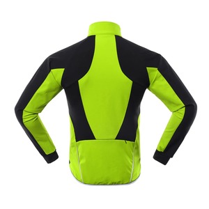 Custom Bonded Casual Thermal Waterproof Breathable Mens Winter Softshell Jacket with Stand Collar Durable <b>Work</b> Windproof Hood - Product Image 2