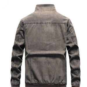 High Quality <b>Men's</b> Large Size <b>Denim</b> <b>Jacket</b> Winter New Style Hot Selling Best Casual Personality Fashion Solid Color <b>Men</b> <b>Jackets</b> - Product Image 2