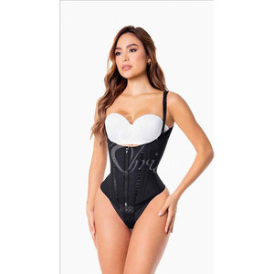 Body Modellante a Doppio Strato con Armature e Controllo Pancia Forte, Modello Perizoma - Product Image 6