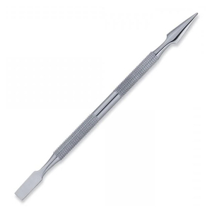 Pedicure Manicure Tools Nail <b>File</b> Dead Skin Push Cuticle Remover Nail Pusher Gold Stainless Steel Cuticle Pusher Nail Art - Product Image 1