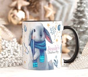 Custom <b>Christmas</b> Ceramic Mug 11 oz Personalized Name Contemporary Design Dishwasher Safe <b>Gift</b> <b>Box</b> Packaging - Product Image 1
