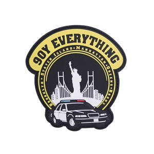 Parches de goma de PVC suave con logotipos para ropa, venta al por mayor a precio económico, logotipo de marca de goma de PVC - Product Image 2