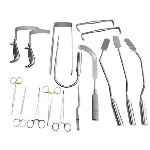 Juego de Instrumentos para Aumento de Senos, 16 Piezas, Herramientas Quirúrgicas para Implantes Mamarios, Kit de Acero Inoxidable Alemán - Product Image 1