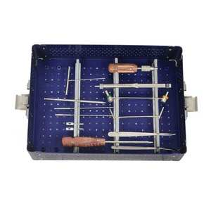 Nuevo Set de Equipo Dental Reutilizable de 24mm para Radio Distal, Caja de Aluminio con Tornillos y Placas para Fijación Ósea Canina - Product Image 6