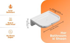 Support à Savon en Céramique Effet Marbre avec Drainage pour Salle de Bain et Douche – Offre Spéciale - Product Image 5