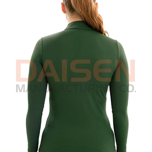 Hot Selling Women Equestrian <b>Base</b> <b>Layer</b> Training Top <b>Long</b> <b>Sleeve</b> Breathable Stretch Horse Riding Shirt OEM Supply - Product Image 6