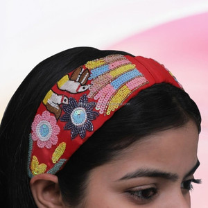 Diadema de Cinta Ligera Hecha a Mano con Tela Americana Nueva de Fabricante Indio, Decoración para el Cabello de Niños al por Mayor, Regalo para Fiestas - Product Image 6