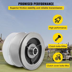 Embrague de transmisión para carrito de golf Yamaha 1985+ compatible con carritos de gasolina de 4 tiempos G2, G8, G9, G14, G16, G22, modelos 1985 en adelante - Product Image 4