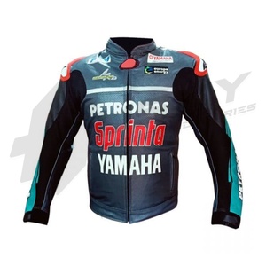 Chaqueta de moto impermeable de Cordura para hombre hecha a medida OEM, ropa deportiva de cuero genuino, transpirable, a prueba de viento, opciones de talla grande - Product Image 2