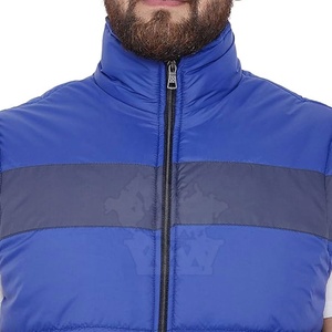 Chaqueta de Burbuja sin Mangas para Hombre con Diseño de Logotipo Personalizado, Servicio OEM, Precio Bajo, Impermeable, Resistente al Viento, Reversible, para Invierno - Product Image 6