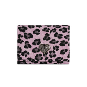Portefeuille en cuir PU fait main de qualité exceptionnelle, motif léopard vintage, à trois volets, avec 5 porte-cartes - Product Image 1