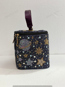 Estuche de Almacenamiento de Cosméticos con Cuentas y Diseño Celestial, con Espejo, Organizador de Maquillaje Hecho a Mano, Proveedor Mayorista, Exportación a India - Product Image 6