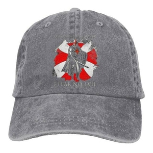 Casquette de baseball des Templiers - Casquette brodée de qualité supérieure « I FEAR NO EVIL » - Product Image 3