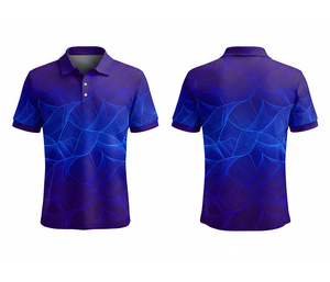 OEM Sublimation Polo Shirt Breathable Polyester Custom Design for Men Women Youth Quick-Dry Dry-Fit Active Polo - Product Image 5