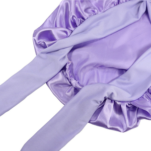 Custom Soft Satin <b>Bonnet</b> <b>for</b> Curly <b>Hair</b> Protection Night Cap with Elastic Edge Band Adult Women's All Seasons - Product Image 6