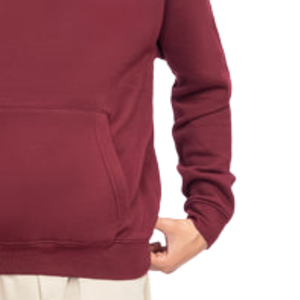 Sweat-shirt à capuche surdimensionné marron personnalisé avec logo pour femme, en molleton épais, coupe décontractée, style streetwear, vente en gros - Product Image 4