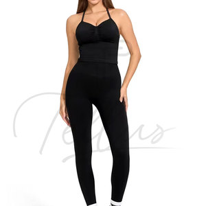Best Selling Women Yoga Set Premium Quality Custom Made Wholesale Women 2 pcs Yoga Set for Adult Yoga sets - Product Image 4
