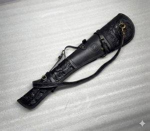 Funda de Escopeta de Caza Tradicional de Invierno Impermeable de Cuero Genuino A.T INTERNATIONAL, Embalaje Personalizado de Alta Resistencia - Product Image 1