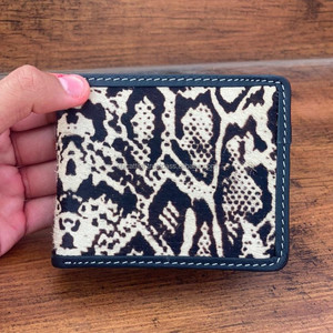 New Design Leather Wallet <b>Animal</b> Cowhide Leather Print Men's Wallet Leopard <b>Fur</b> Card Holder Hot Sale Cash Gift for Him - Product Image 2