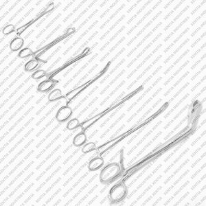 Pinces de maintien de plaque Verbrugge Tuffier Lorna Vulsellum Instruments chirurgicaux en acier inoxydable Orthopédie Gynécologie OEM CE - Product Image 2
