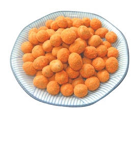 Arachides enrobées croustillantes au goût riche de fromage, idéales pour la vente en supermarché et l'approvisionnement en snacks - Product Image 1