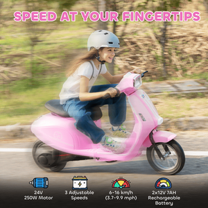 Motocicleta Eléctrica para Niños para Diversión y Ejercicio - Product Image 1