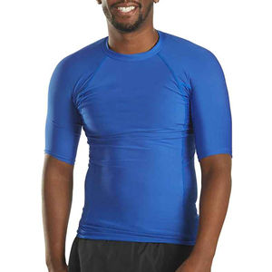 Rashguard MMA à manches courtes pour hommes, qualité supérieure, vente en gros, vêtements de sport, rashguard vierge de haute qualité pour adultes - Product Image 1