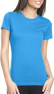 T-shirt d'été décontracté en coton pour femme, col rond, manches courtes, couleur unie, respirant, séchage rapide, vêtements élégants - Product Image 3