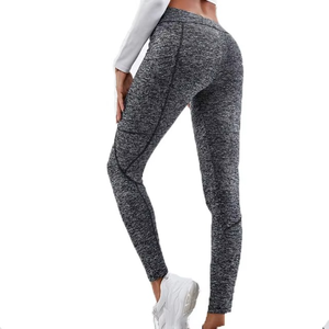 Women's High-Waist Summer Fitness <b>Running</b> Gym Workout Leggings New Printing Yoga Pant Print Slim Fit Logo Waist Knitted - Product Image 3