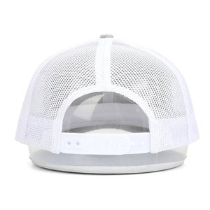 Gorra Trucker Verde y Blanca de Malla, 6 Paneles, Ajustable, Unisex, Casual, para Primavera/Verano - Product Image 5