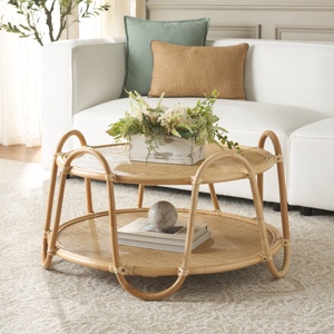 Modern living room <b>sofa</b> <b>side</b> end <b>tables</b> cheap price from manufacturer rattan coffee <b>table</b> set - Product Image 5