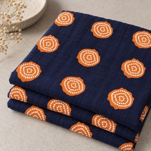 Tela de Muselina 100% Viscosa Estampada con Rayas de Loto, Tejido Resistente al Agua y Ecológico para Vestidos, Ropa de Cama y Decoración del Hogar - Product Image 4
