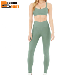 Conjuntos Deportivos de 2 Piezas para Mujer, Ropa Deportiva para Yoga, Running y Entrenamiento, Leggings y Sujetador Deportivo para Gimnasio - Product Image 1