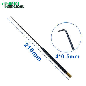 Micro Espátula Gancho para Vasos Nerviosos, Disectores de Acero Inoxidable Semisensibles, Cureta de 90 Grados, Instrumento de Neurocirugía para Nervios - Product Image 1