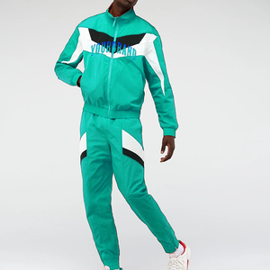 Custom Printed Maternity Tracksuit Windbreaker Set 100% Cotton Sport <b>Jacket</b> Zip-Up Reversible Men Pants Windproof <b>Workout</b> - Product Image 5