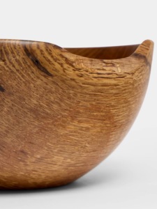 Tazón de Madera Desechable Personalizado, Tazón de Ensalada de Madera Natural Hecho a Mano, Vajilla Rústica Ecológica para Cocina, Comedor y Restaurante - Product Image 4