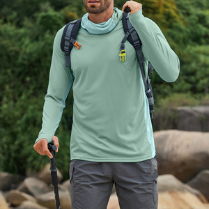 Sudadera de pesca ligera hecha a medida para hombre, de secado rápido, manga larga, para deportes al aire libre. - Product Image 5