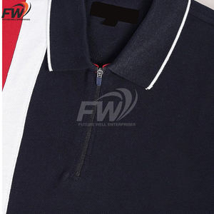 Chemises de golf pour hommes avec logo personnalisé OEM, impression par sublimation, coupe ajustée, t-shirt polo, vente en gros de chemises polo pour hommes - Product Image 6