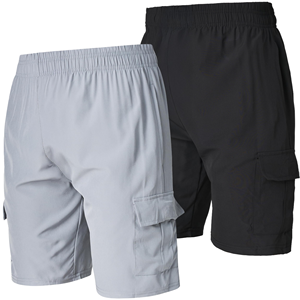 Shorts de Baño Casuales para Hombre, de Secado Rápido, Impermeables, Deportivos, Reversibles, con Estampado Digital, de Poliéster y Elastano, para Verano - Product Image 6