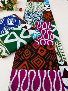 High Quality Custom African Wax Printed Cotton Fabric Holland Loincloth with Vibrant Patterns Ideal for Traditional Wear - Product Image 5
