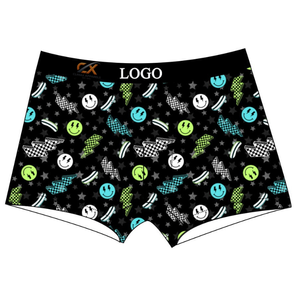 Customizable Plus Size <b>Polyester</b> <b>Boxer</b> Briefs Manufacturer| Mid-Rise Trunks with No-Fly Design for Wholesale Distributors - Product Image 4