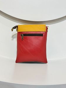 Nuevo diseñador de cuero genuino para mujer, bolso multicolor, superventas, monedero reciclado, bolso de hombro único y elegante para mujer - Product Image 4