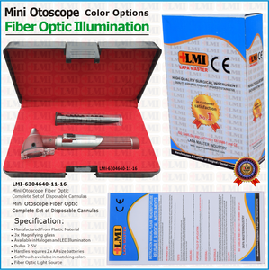 Otoscopio de Fibra Óptica Color Granate de Alta Calidad, Otoscopio de Fibra Óptica Color Granate en Oferta para Venta en Línea - Product Image 6