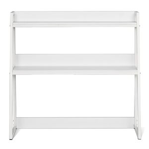 Organizzatore da Scrivania a 2 Livelli 95x32x90 cm, Scaffale Espositivo per Ufficio con 2° Livello 32x32x90 cm - Product Image 4