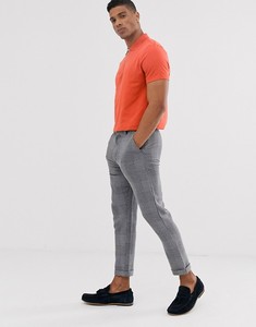 Men's Solid <b>Orange</b> Short Sleeve Knitted <b>Polo</b> Shirt Casual Style Breathable Cotton Regular Fit - Product Image 1