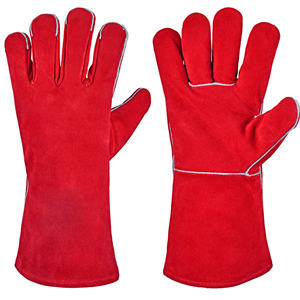 Guantes de soldadura de primera calidad con protección contra el calor, guantes de soldadura de alta calidad, guantes de soldadura resistentes al calor, guantes de seguridad - Product Image 3