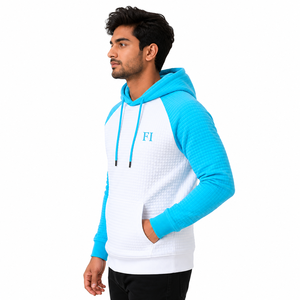 Wholesale Custom Premium Cotton Hoodies <b>Thick</b> <b>Fleece</b> Oversized Winter Sweatshirt Rib Cuff Hooded Winter Streetwear Manufacturer - Product Image 4